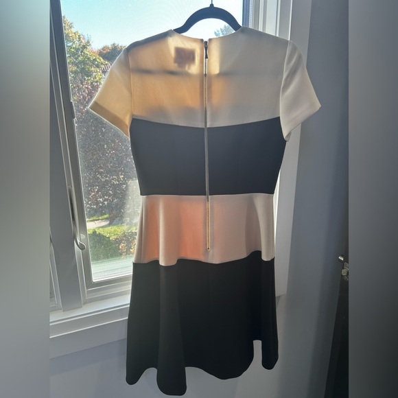 Kate spade ivory and black midi dress excellent condition​ - Picture 4 of 5